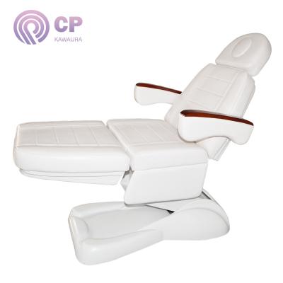 China Electric Adjustable Nail Spa Bed Chair Velvet Pedicure Recliner Chair Electric Adjustable Salon Furniture for sale