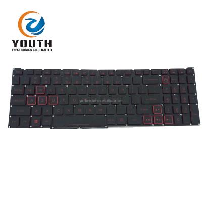 China New Replacement Notebook Laptop Capacitive Keyboards For Acer AN517 Backlight Wholesale for sale