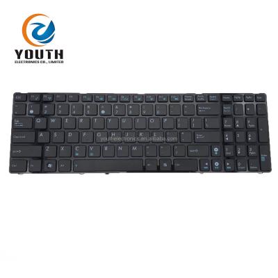 China New Replacement Notebook Laptop Capacitive Keyboards For Asus N61 K52 Wholesale for sale