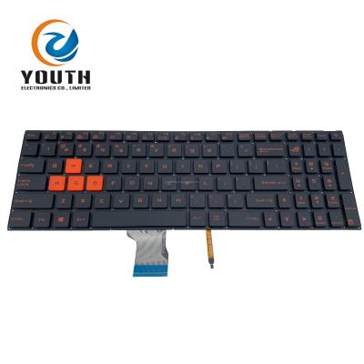 China New Replacement Notebook Laptop Capacitive Keyboards For Asus GL502 GL502VM GL502VT Wholesale for sale