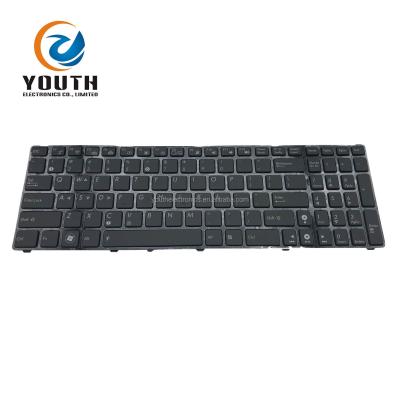 China New Replacement Notebook Laptop Capacitive Keyboards For Asus N61 K52 G73 Backlight Wholesale for sale