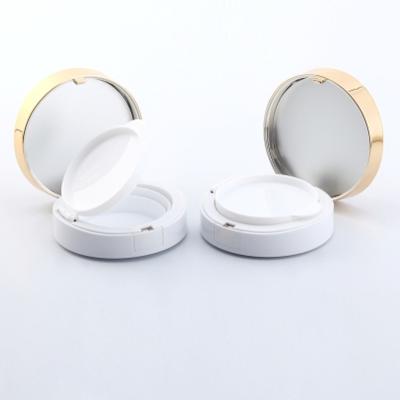 China 15g BB CC Cream Cushion Case Air Cushion Base Empty Round Packaging DIY Recyclable Replacement Case Cosmetic Empty for sale