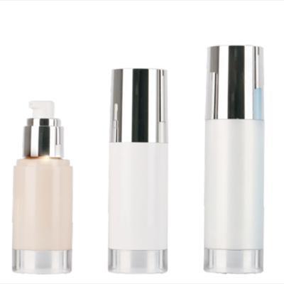 China Eco-friendly Airless Bottle Lotion Bottles Cream Dispenser Pumps Airless Cosmetic Packaging Best Bottle Cosmetic Price for sale