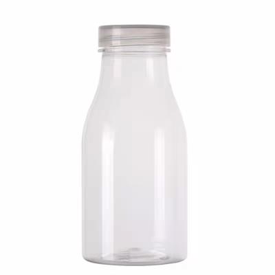 China Wholesale Factory Manufacture 200ml 300ml Cosmetic Packaging Bath Salts Refillable Milk Plastic Bottle PET Bottle for sale