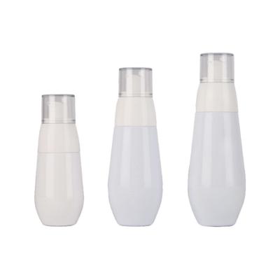 China Eco-friendly Hot Sale Empty Clear Plastic Cosmetic Airless Household PET Lotion Pump Bottle for sale