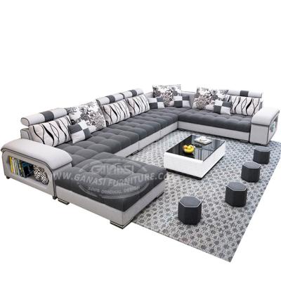 China Contemporary Home Furniture Sofa Set Design (Height) Large Villa Adjustable Height for sale