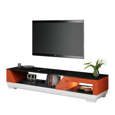 China Modern Unique Shape Indoor Home And Hotel Use Furniture TV Stand For Home Decor for sale