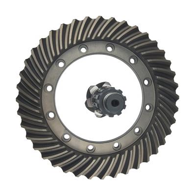 China Mechanical equipments truck parts 7*45 ratio crown and pinion assembly 41201-1382 for hino FM226 for sale