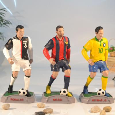 China Solid PVC Party Decorations Mini Football Star Toy Model TOY Cartoon All Number Of Roles Action for sale