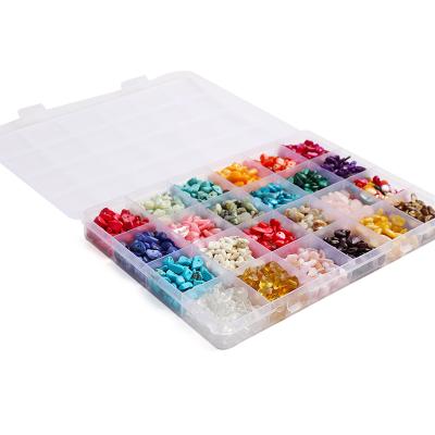 China Wholesale Neck Plastic Jewelry Kit Weaving Handmade ABS Beads Accessory Beads Making Set for sale