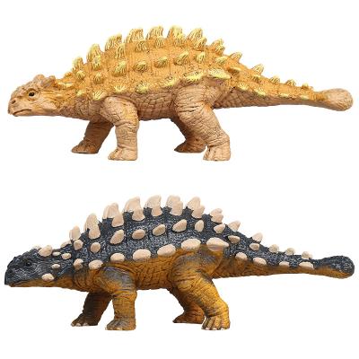 China Realistic Looking Toys Dino Saichania Model Figures Plastic PVC Wholesale Dinosaur Animal Toy for sale