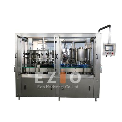 China Company Tour Eziobloc-24-6 High Speed ​​Automatic Craft 8000CPH Beer Foil Can Sealing Filling Machine / Equipment Canning Line for sale