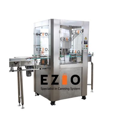 China Full Automatic Food Service Aluminum Can Sealing Machine / Steel Box Seaming Machine for sale