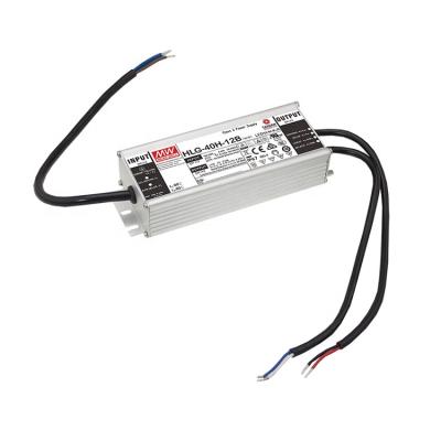 China Taiwan MEANWELL HLG-40H Power Supply Constant Voltage Change 12~54V 0.75A~3.33A 40W Series + Constant Current LED Driver HLG-40H for sale