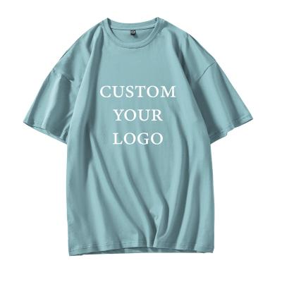 China 100% Breathable Logo Designer Men's Printing T-shirts Dry Manufacturer Fit Blank Tee Wholesale Plain Cotton T Shirts Custom Men's T-shirt for sale