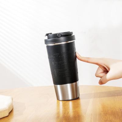 China 16 oz Non Slip Stainless Steel Vacuum High Quality Durable Double Wall Insulated Thermal Mugs Mugs for sale