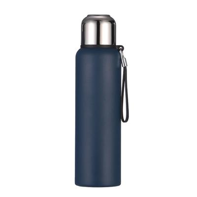 China PORTABLE Stainless Steel Sports Portable Outdoor Insulated Water Bottle Customized Black Sublimation Water Flask Bottle for sale