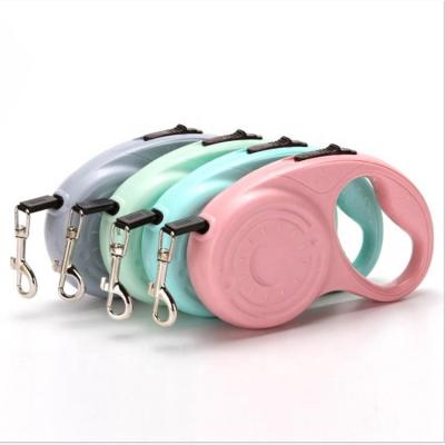 China Automatic Retractable Puppy Belt Dog Leashes Padded Pet Traction Walking Rope For Training Leash for sale