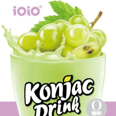 China Wholesale HACCP konjac 150g ready-to-eat fruit flavor white grape konjac low fat drink konjac for sale