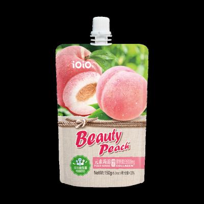 China Wholesale 150g fruit beauty HACCP jelly konjac ready prepared nutritious peach konjac for sale