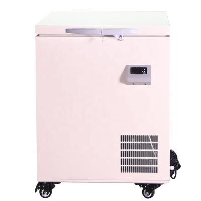 China Medical Cryogenic Equipments -80 Degree Ultralow Temperature Mini Laboratory Deep Freezer for sale