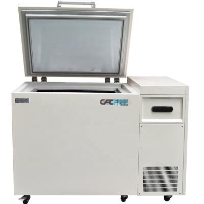 China Medical Cryogenic Equipment -105 Laboratory Horizontal Storage Cryogenic Freezers for sale