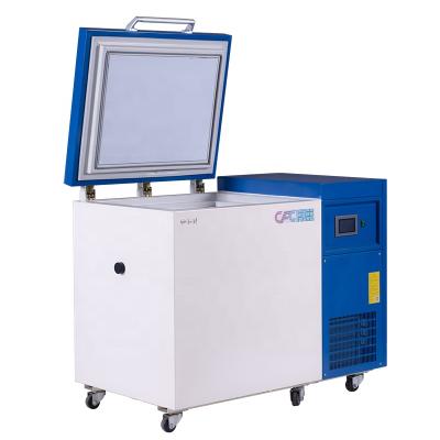 China Medical Lab Cryogenic Equipments -105 Degree Medical Ultralow Chest Freezer for sale