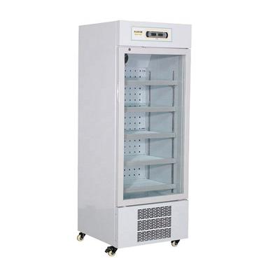 China Medical Storage 8~20 Degree Industrial Research Pharmacy Upright Refrigerator For Biomedical Storage for sale