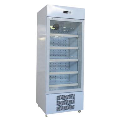 China Medical Cheap Storage 8~20 Degree 160L Display Pharmacy Refrigerator For Hospital Use for sale