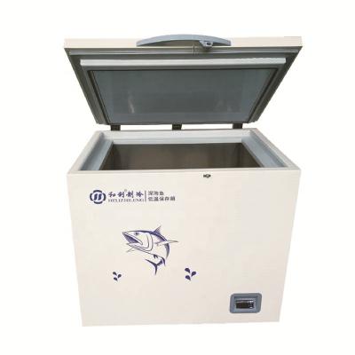 China Fish Storage HELI Wholesales Single-Stage Seafood Aquatic Fishing Fridge for sale