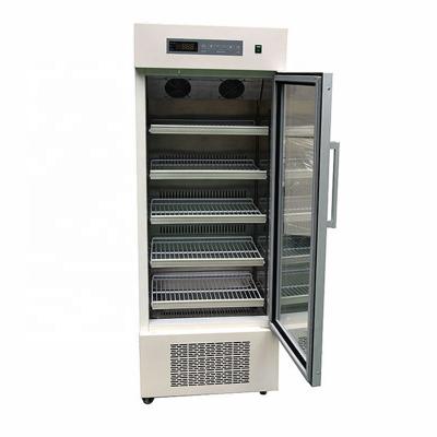 China OEM Accepted 288L 2~8 Degree Display Refrigerator Glass Door For Pharmacy for sale