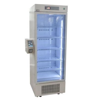 China 360L 2~8 Display Refrigerator Glass Door For Hospital With Code Scanning Instrument HYC-L360 for sale