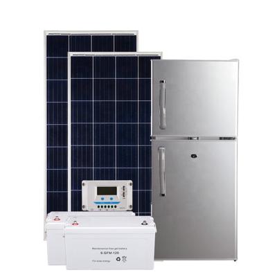 China 138L Car Solar DC 12V 24V Fridge Refrigerators With Solar System Option for sale