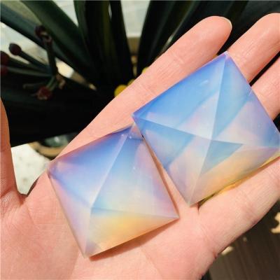 China China wholesale high quality opal crystal pyramid hot-selling healing opal pyramid energy for sale