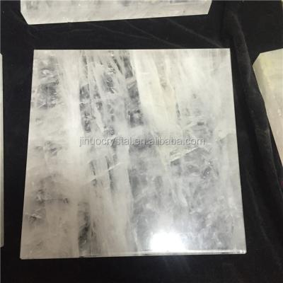 China Europe Natural Rock Quart Clear Crystal Slab for sale