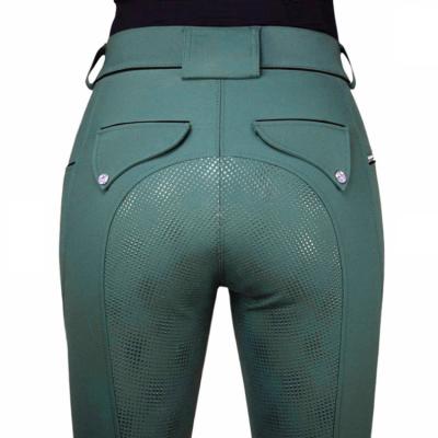 China Breathable Custom Breeches Made Silicone Riding Breeches For Women Equestrian Riding Pants for sale