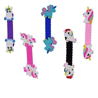 China Washable Wholesale Unicorns USB Cable Earphone Protector Cable Winder for sale