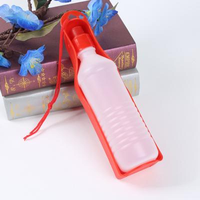 China Wholesale Non-automatic Pet Travel Products Pet Drinking Bottles Dog Portable Water Bottle for sale