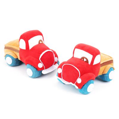 China For dog playing toy wholesale unique design plush toy car shape durable plush toy factory direct sale for sale