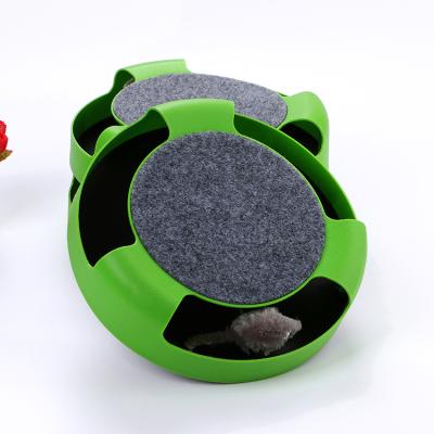 China Wholesale Hide And Seek Cat Toy Moving Pet Toy Cats Chasing Mouse Toy For Cat Super Funny for sale