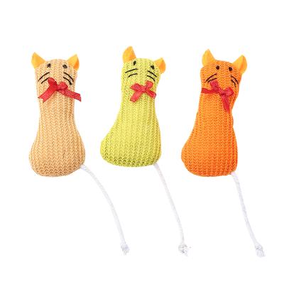 China New Cats Plush Toy Cat Toy with Catnip Cat Organics for Kitten Kitten Play for sale