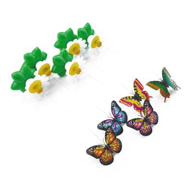 China Cats Wholesale Electric Rotating Plastic Butterfly and Bird Shape Cat Toys Cat Puzzle Toy for sale