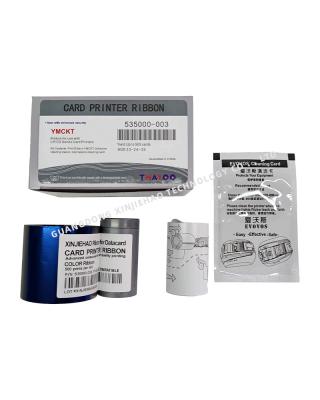 China HIGH QUALITY COMPATIBLE COMPATIBLE DATACARD CD Series Printer YMCKT 500 Print Ribbon 535000-003 For CD800/CP40Plus/CP60Plus/CP80Plus for sale