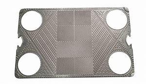 China Titanium 0.8mm Heat Exchanger Plate SFD13 Phe Equipment Parts for sale