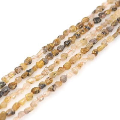 China Wholesale Irregular Shape Stone Gemstone Beads Natural Stone Loose Beads For Jewelry Making for sale