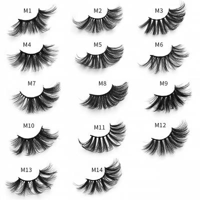 China 2022/2023 New Arrivals Style New Product 8D Mink Fur Conical Wholesale Eyelashes Natural Imitation False Eyelashes 25mm Length Natural for sale