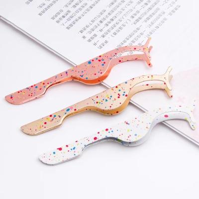 China Professional Wholesale High Quality Custom Eyelash Extension Tools Beauty Tool Eyelash Tweezers for sale