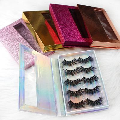 China Professional Eyelash Extension Tools Shape Shine Display Gltter Packaging Luxury Nail Art Boxes Eyelash Box Bulk Stick Drill Pull Out Drawer Storage Paper Box for sale