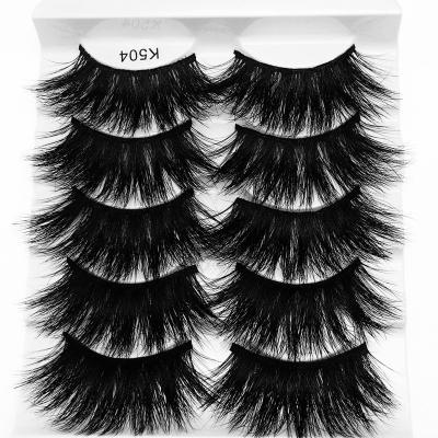 China Custom Package Thick 27 Millimeter 3d Tape Custom Fluffy Fake Mink Eyelash Vendor Full for sale