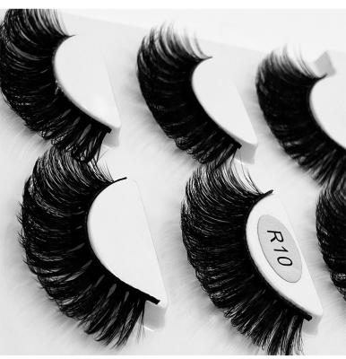 China Fake 100% Cruelty Free Custom Made Thick Logo Newest Private Label 6d Mink Vegan Eyelashes for sale